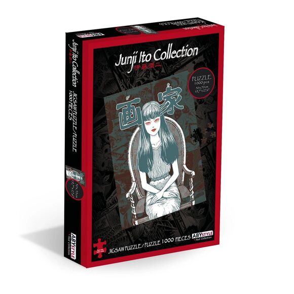 Junji Ito Collection - Tomie Jigsaw Puzzle – 1000 Pieces – Horror Manga Artwork - Picture 1 of 2